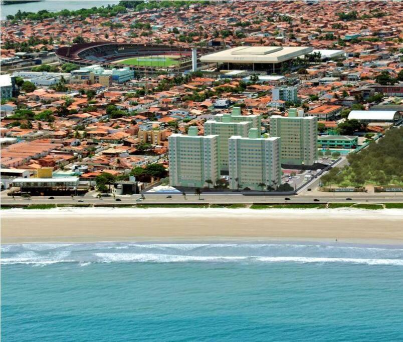 דירות Maceió Apartamento Beira Mar 2 Quartos Com Piscina E Internet מראה חיצוני תמונה